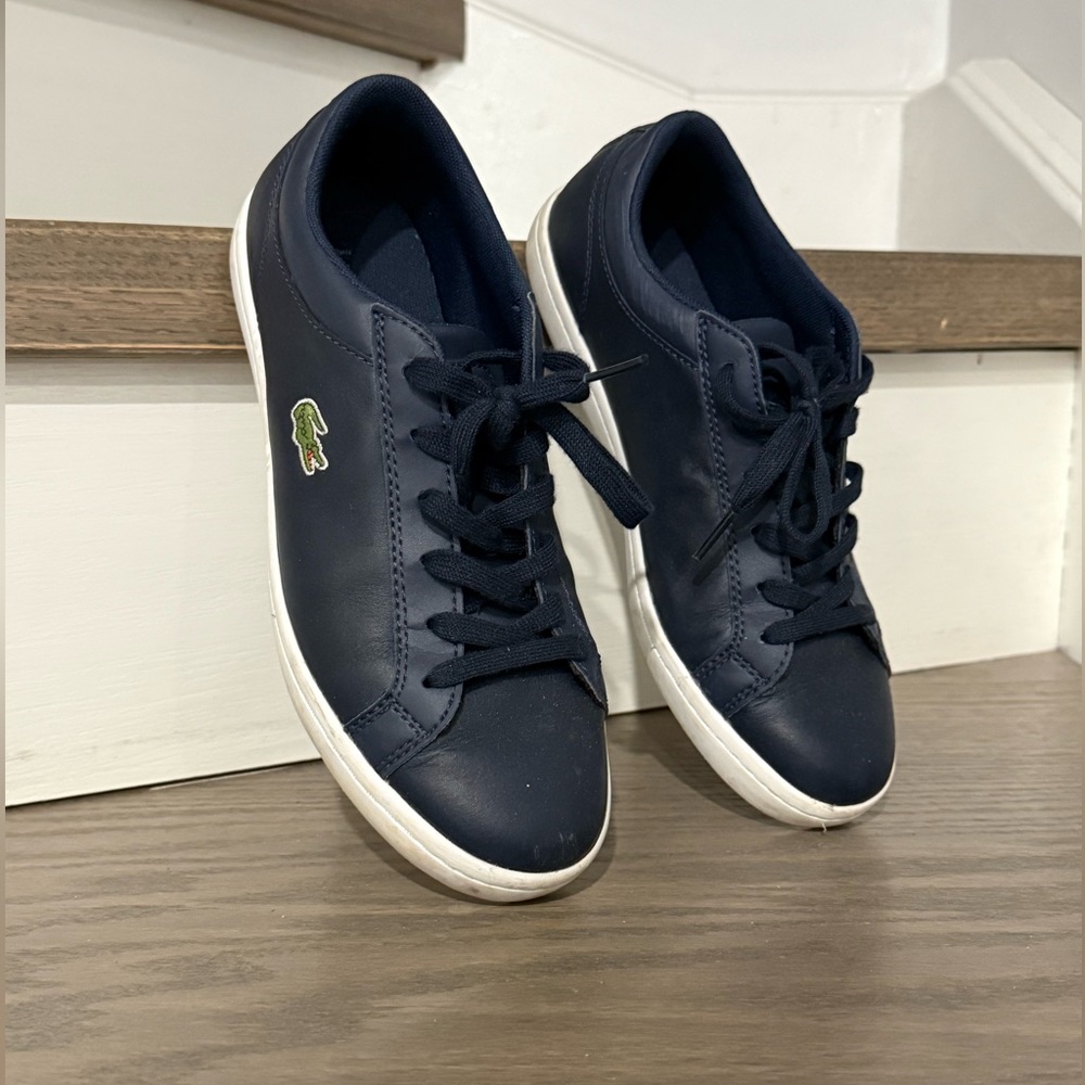 Lacoste Women’s Navy Blue Sneakers - Picture 4 of 6